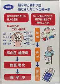 脳卒中と骨折予防寝たきりゼロへの第1歩